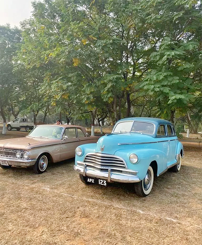 HPS Centenary Vintage Car Show hyderabad public school - Sakshi3