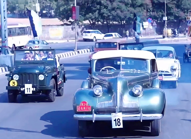 HPS Centenary Vintage Car Show hyderabad public school - Sakshi21