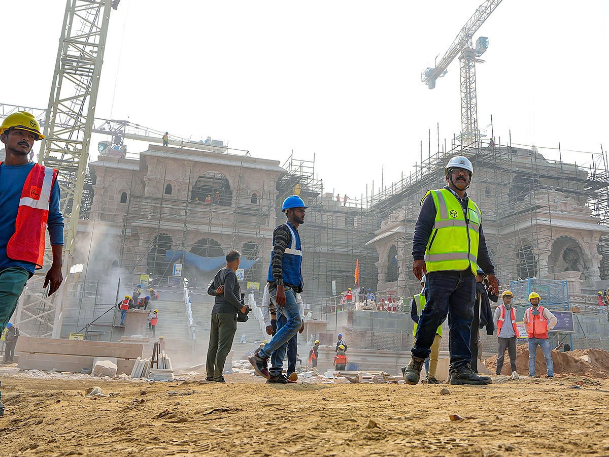 ayodhya new ram mandir photo - Sakshi30