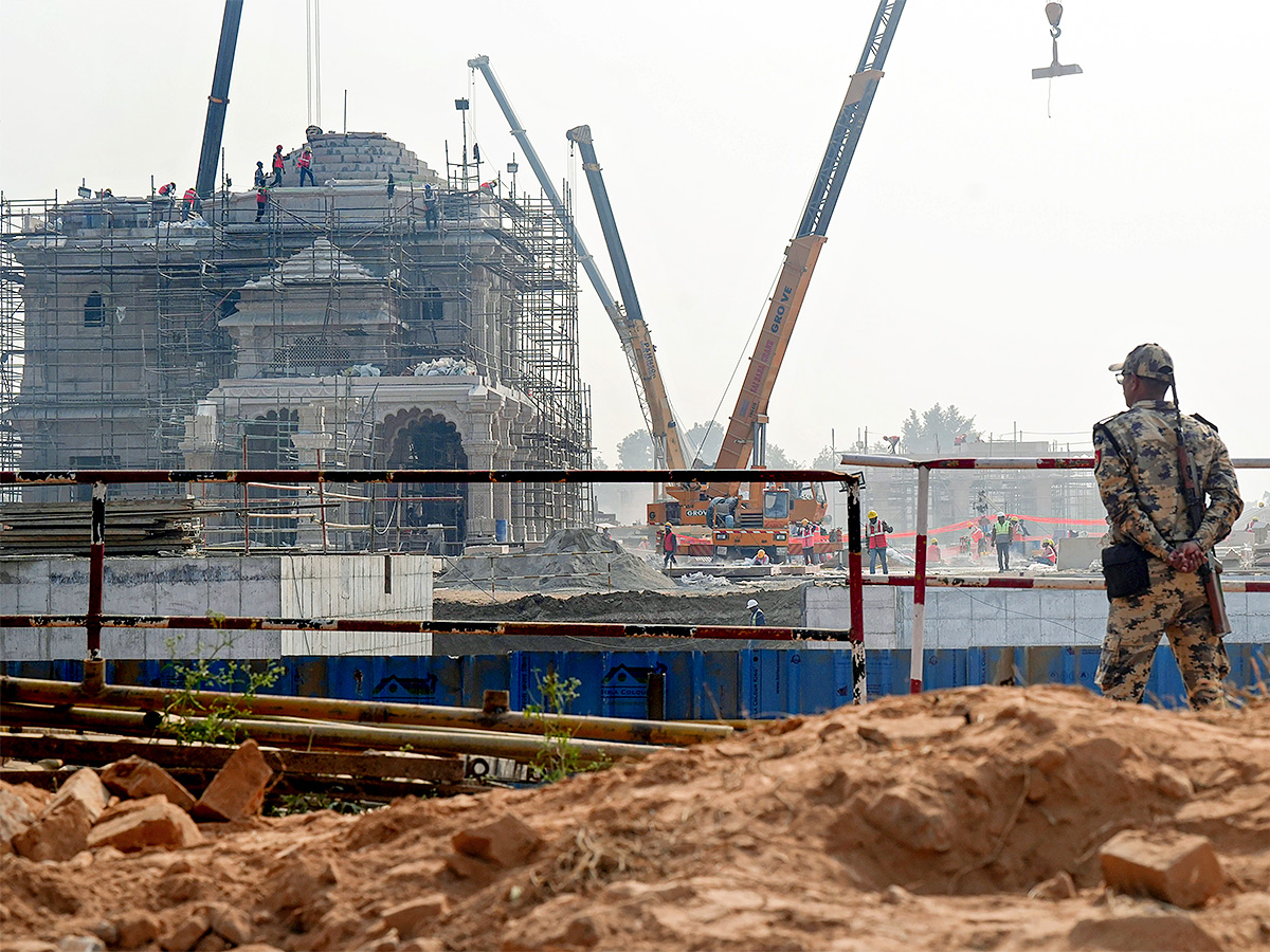 ayodhya new ram mandir photo - Sakshi31