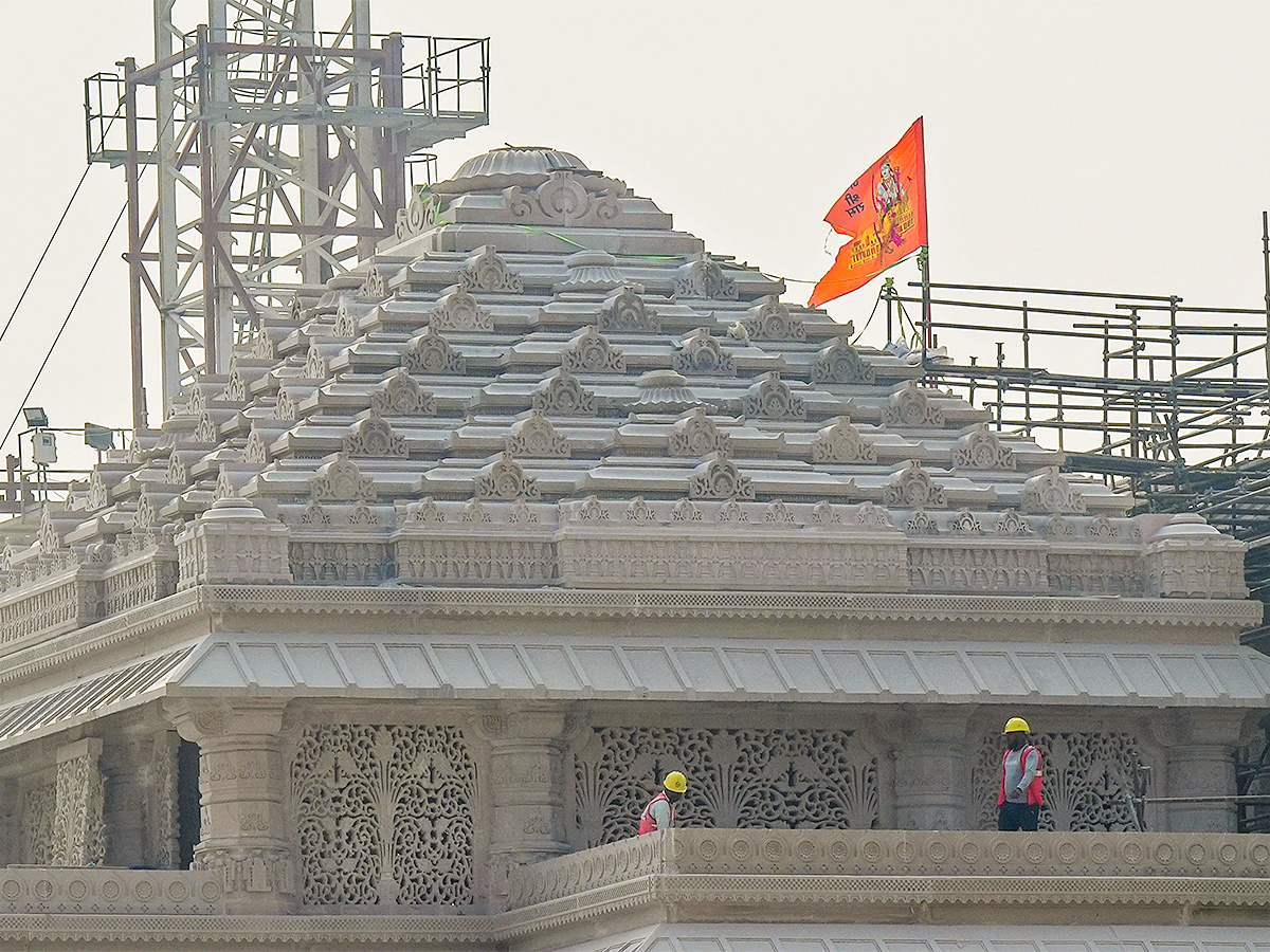 ayodhya new ram mandir photo - Sakshi33