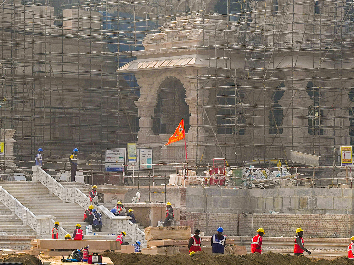 ayodhya new ram mandir photo - Sakshi39