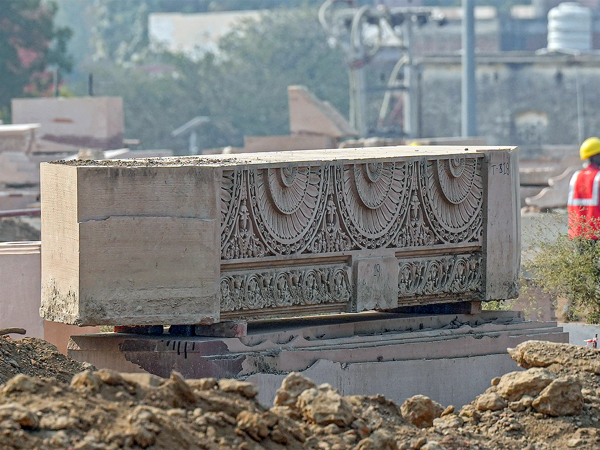 ayodhya new ram mandir photo - Sakshi4