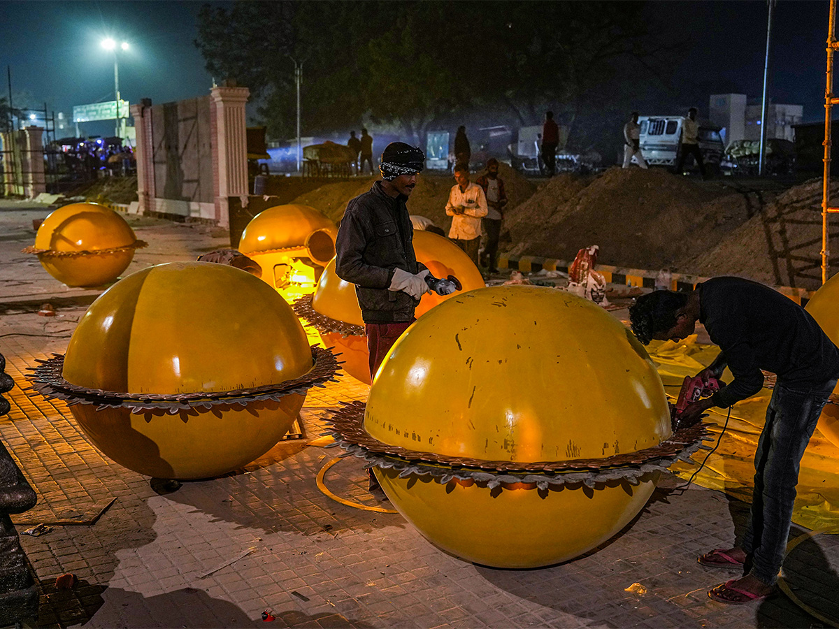 ayodhya new ram mandir photo - Sakshi6