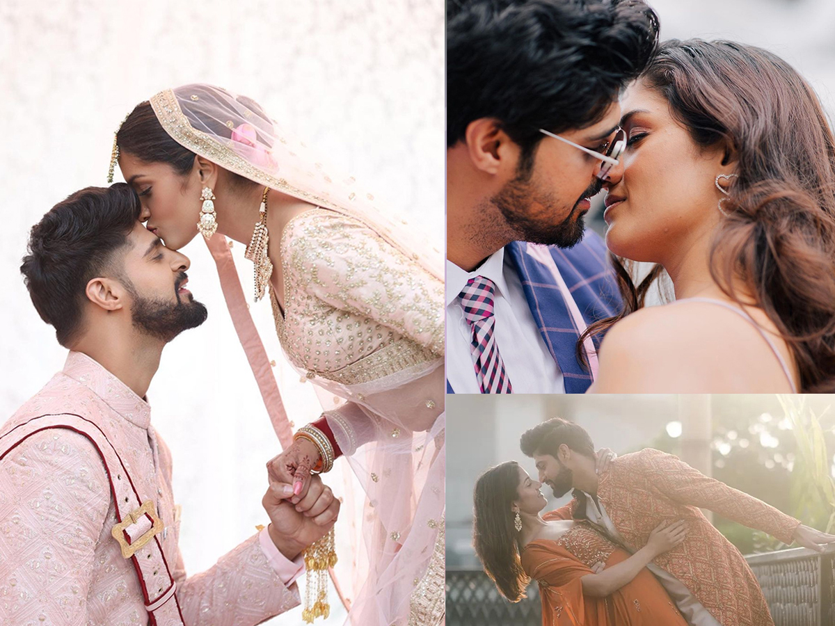 Rati Agnihotris Son Tanuj Virwani Marries Tanya Jacob Pics - Sakshi1