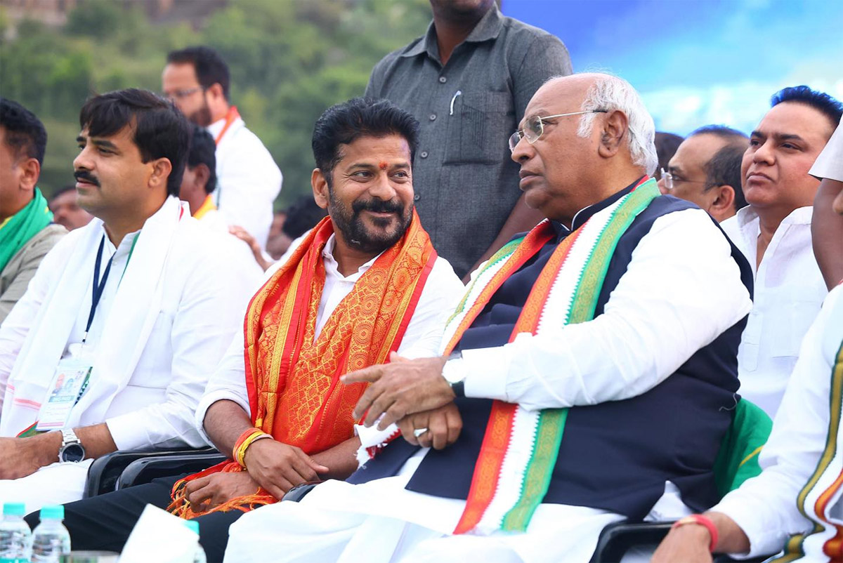 Telangana Elections 2023 Congress party Victory Revanth Reddy Photos - Sakshi21