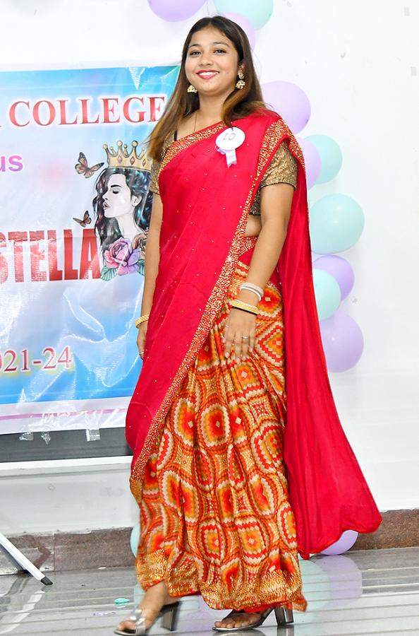 Telugu ammayi fashion show maris stella college vijayawada Pics - Sakshi11