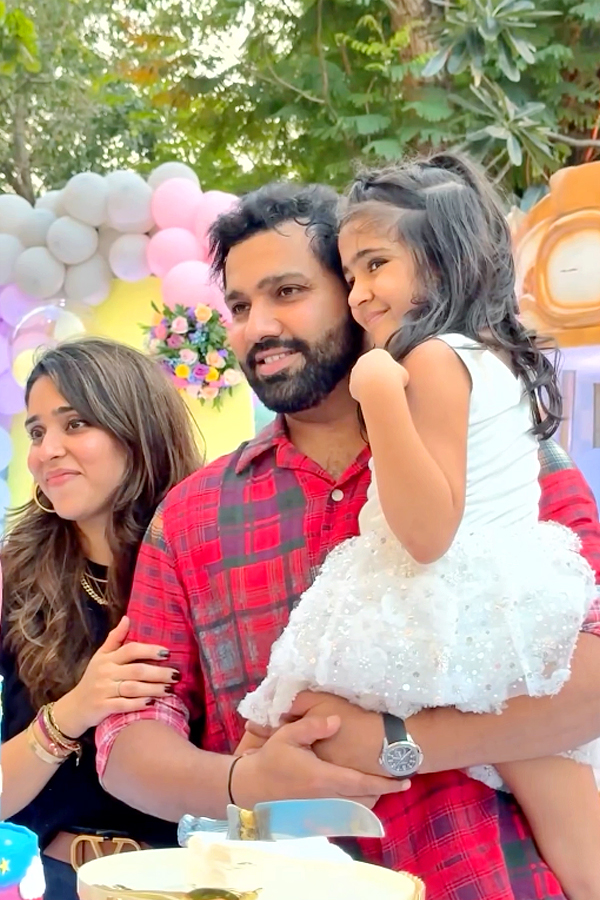 Rohit sharma daughter samaira birthday Celebrations Photos - Sakshi17