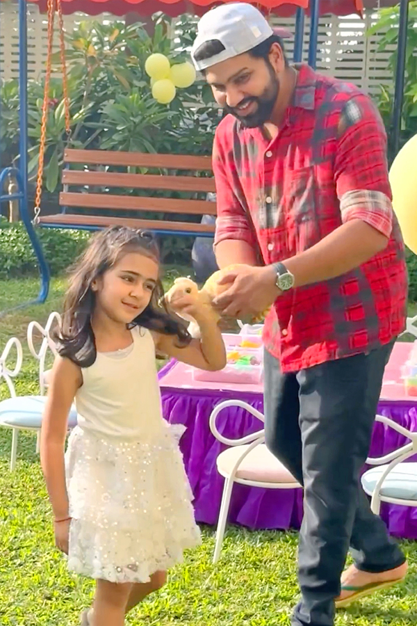 Rohit sharma daughter samaira birthday Celebrations Photos - Sakshi18