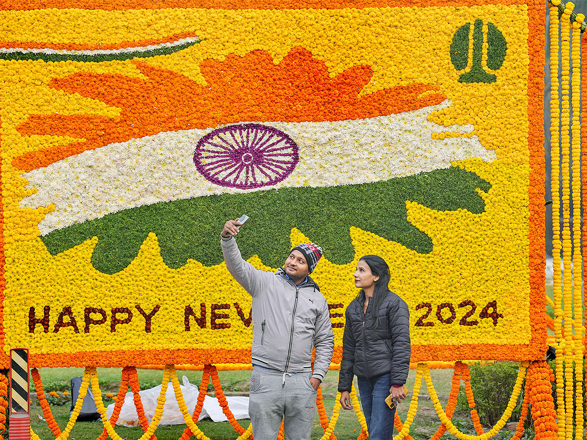 Welcome The New Year 2024 In Different Style - Sakshi14