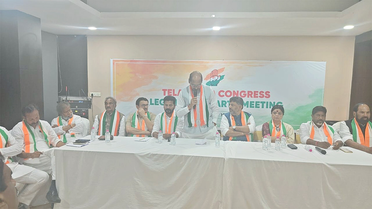 Congress Leaders Attended CLP Meeting At Hotel Ella - Sakshi9