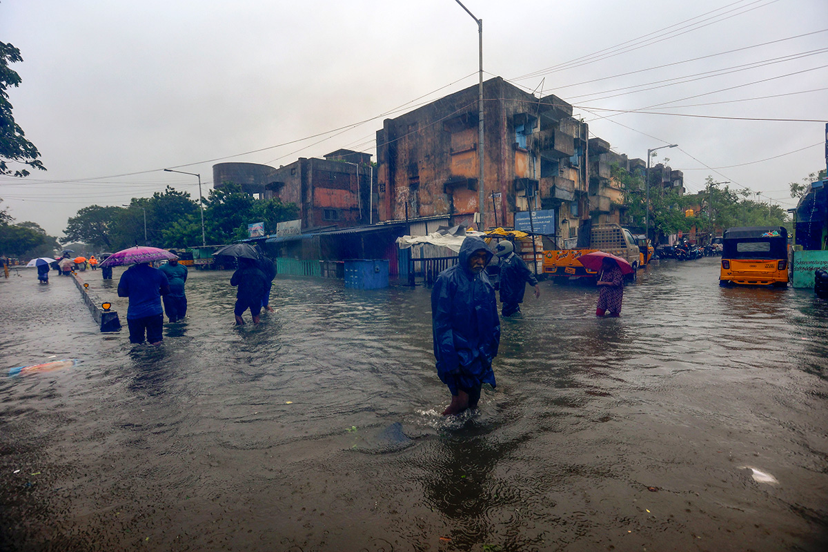 Cyclone Michaung As Rain Floods Chennai - Sakshi20