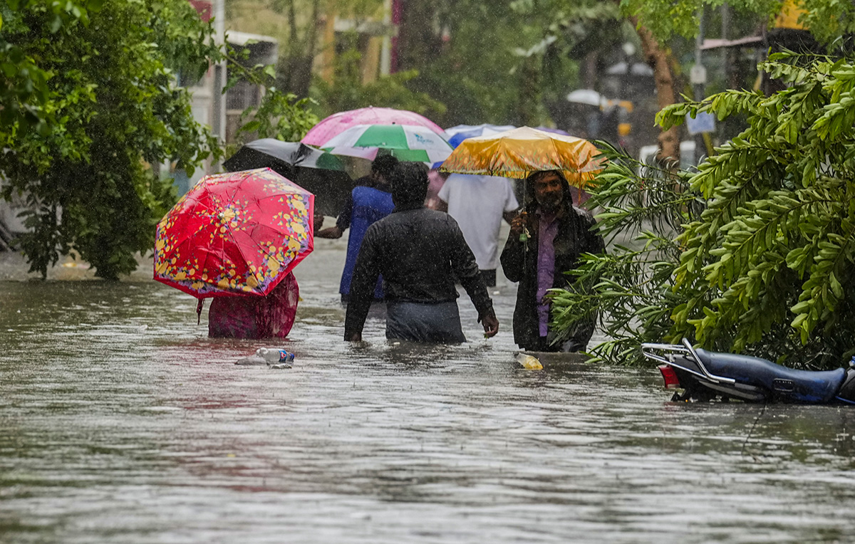 Cyclone Michaung As Rain Floods Chennai - Sakshi40