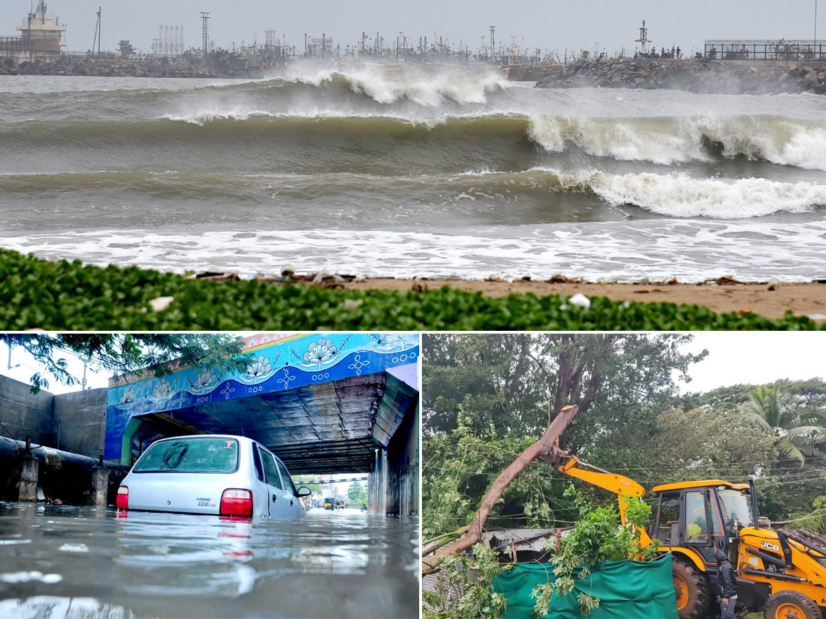 Cyclone Michaung Effect heavy rains in andhra pradesh photos - Sakshi1