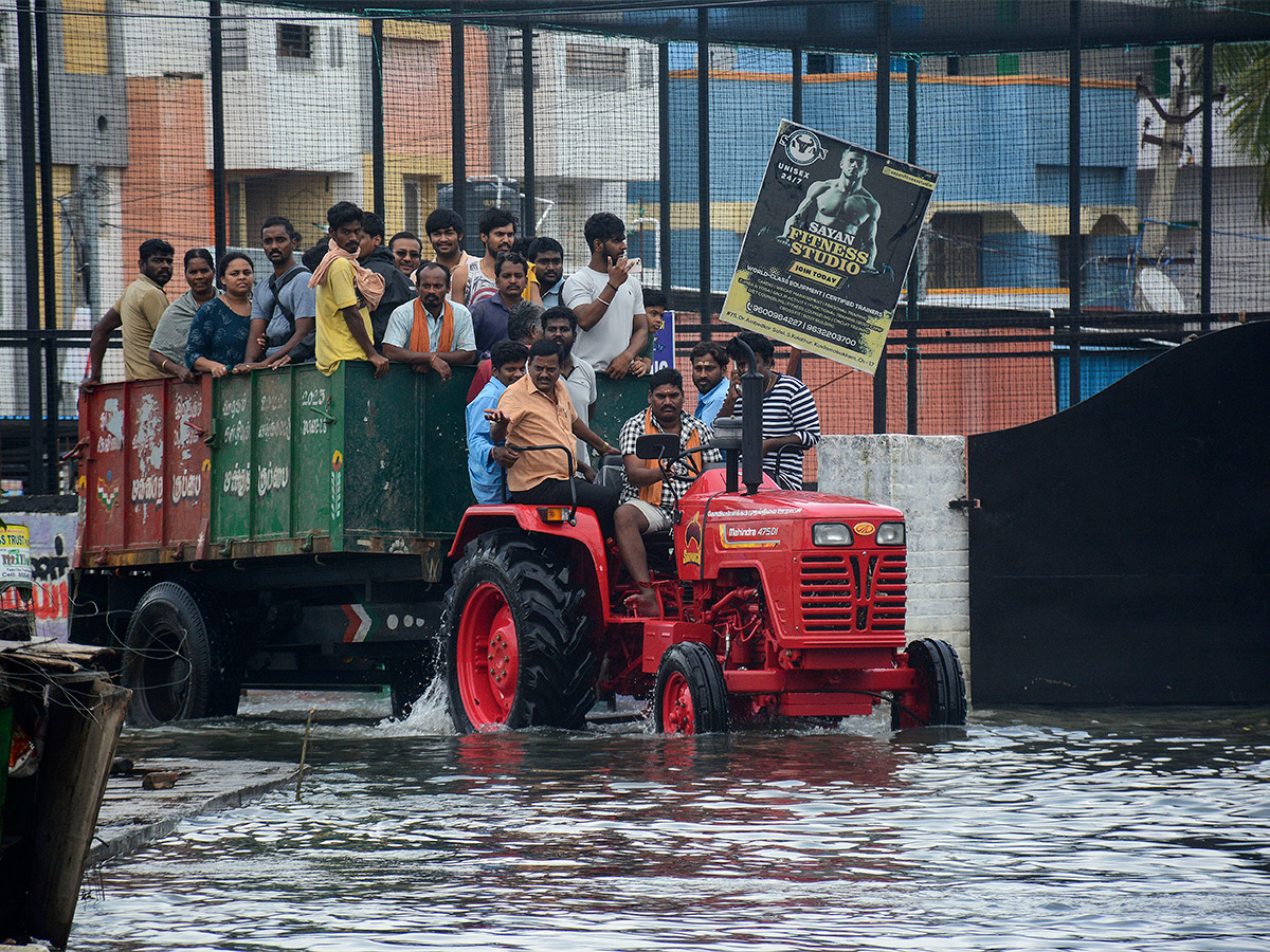 Cyclone Michaung in Chennai Pics - Sakshi24