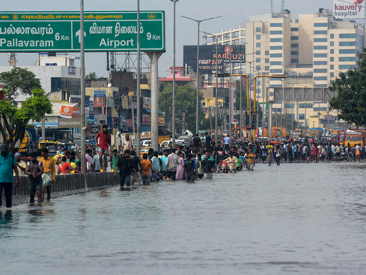 Cyclone Michaung in Chennai Pics - Sakshi5