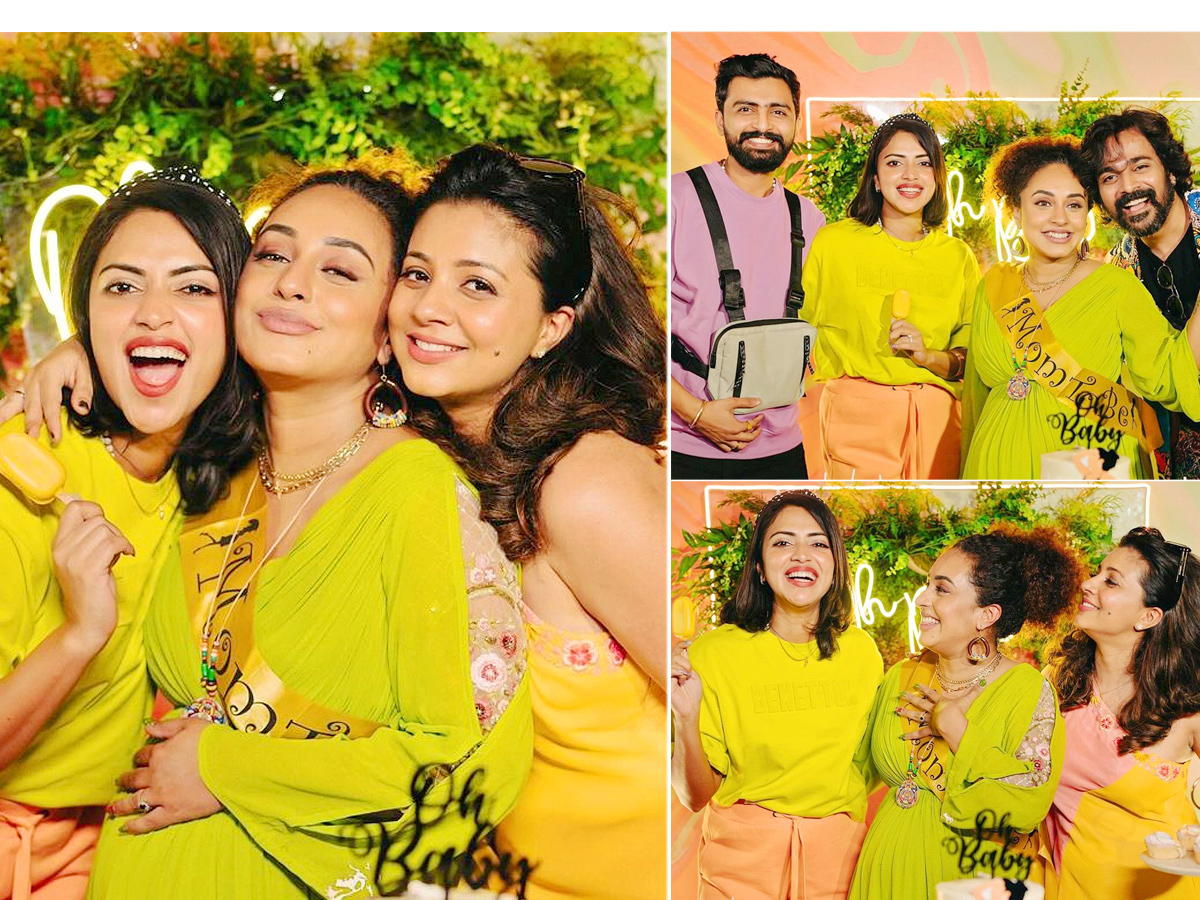 Amala Paul and Pearle Maaney shine in a baby shower party Photos - Sakshi1