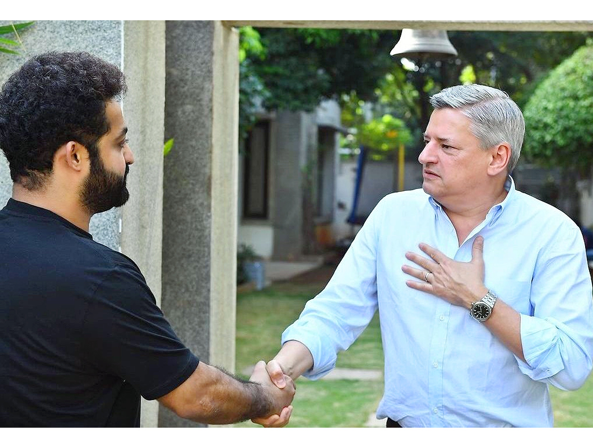 Jr NTR hosts lunch for Netflix CEO Ted Sarandos Photos - Sakshi2