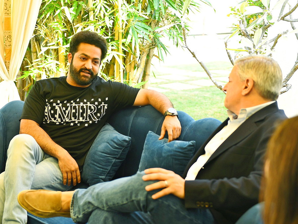 Jr NTR hosts lunch for Netflix CEO Ted Sarandos Photos - Sakshi3