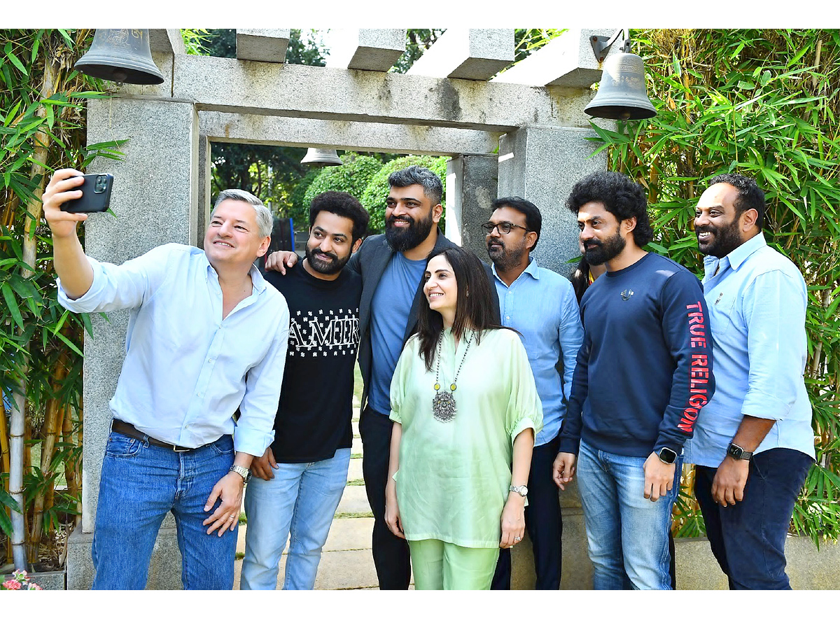 Jr NTR hosts lunch for Netflix CEO Ted Sarandos Photos - Sakshi4