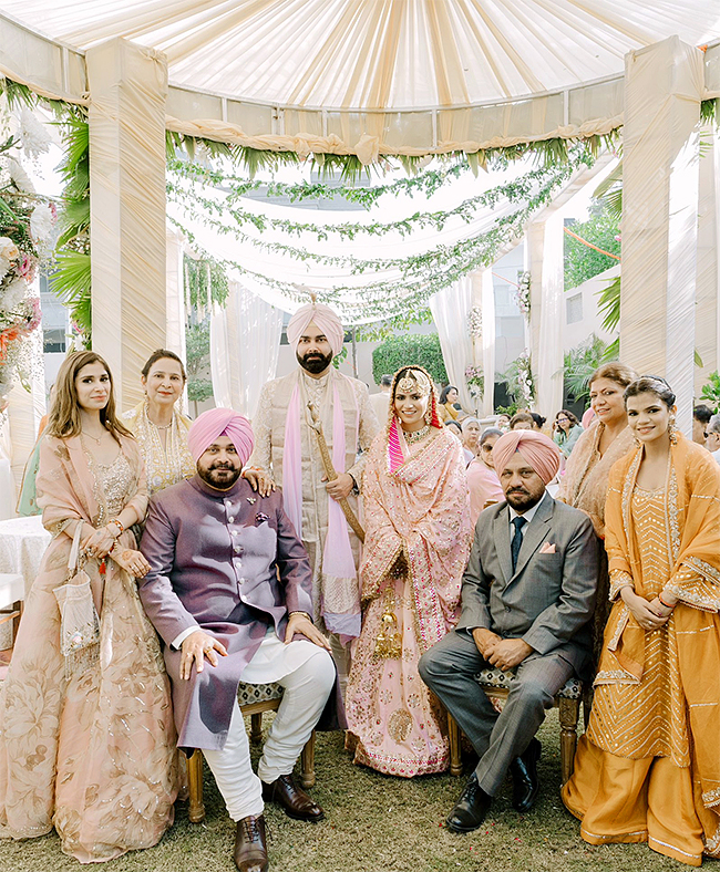 Navjot Singh Sidhu son Karan Sidhu married Inayat Randhawa in Patiala - Sakshi3