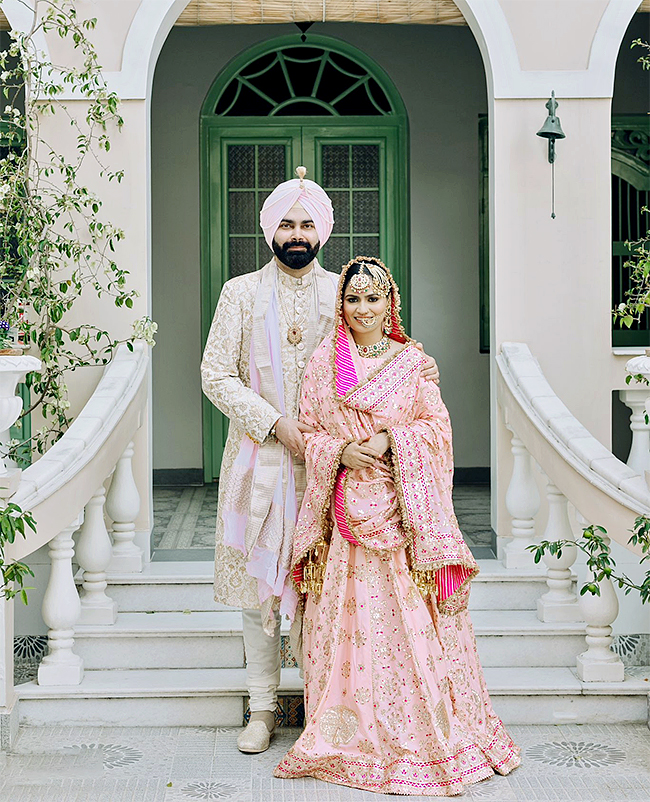 Navjot Singh Sidhu son Karan Sidhu married Inayat Randhawa in Patiala - Sakshi4