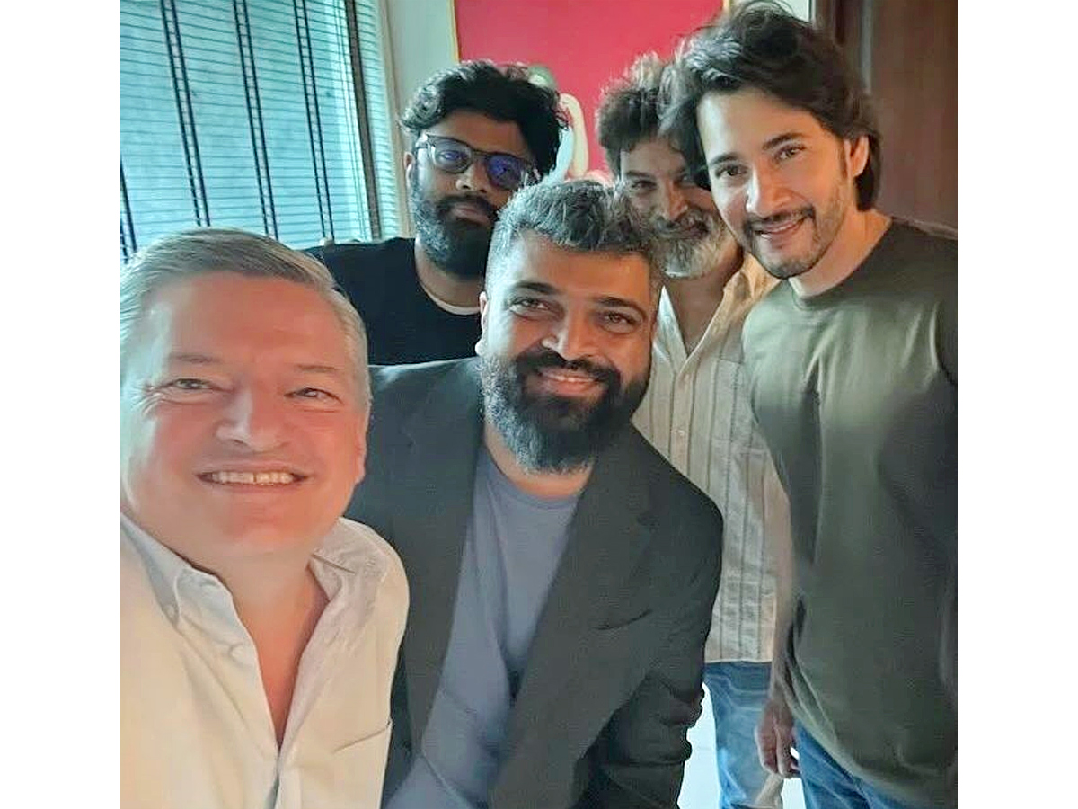 Allu Arjun, Mahesh Babu and Prabhas meet Netflix CEO Ted Sarandos Photos - Sakshi7