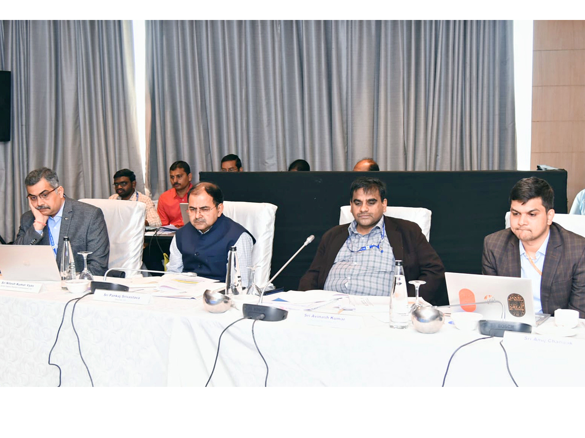 ECI review meeting on elections in Andhra Pradesh Photos - Sakshi12