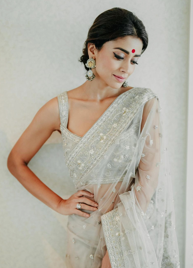 Tollywood Heroine Shriya Saran Traditional Outfit - Sakshi12