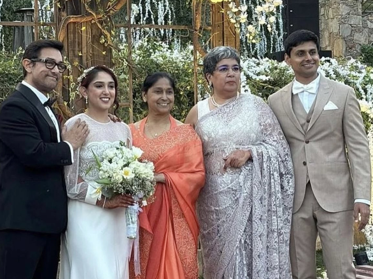 Aamir Khans daughter Ira Khan ties the knot to Nupur Shikhare in Udaipur Photos - Sakshi3