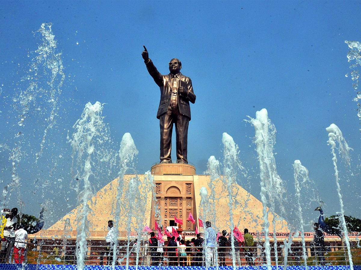 Specials Photos Of Ambedkar Statue In Vijayawada - Sakshi1