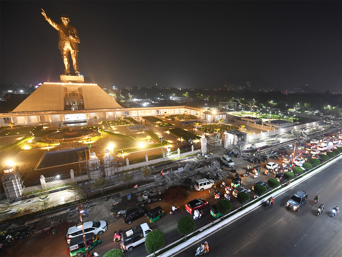 Specials Photos Of Ambedkar Statue In Vijayawada - Sakshi3