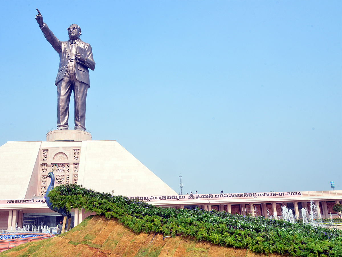 Specials Photos Of Ambedkar Statue In Vijayawada - Sakshi24