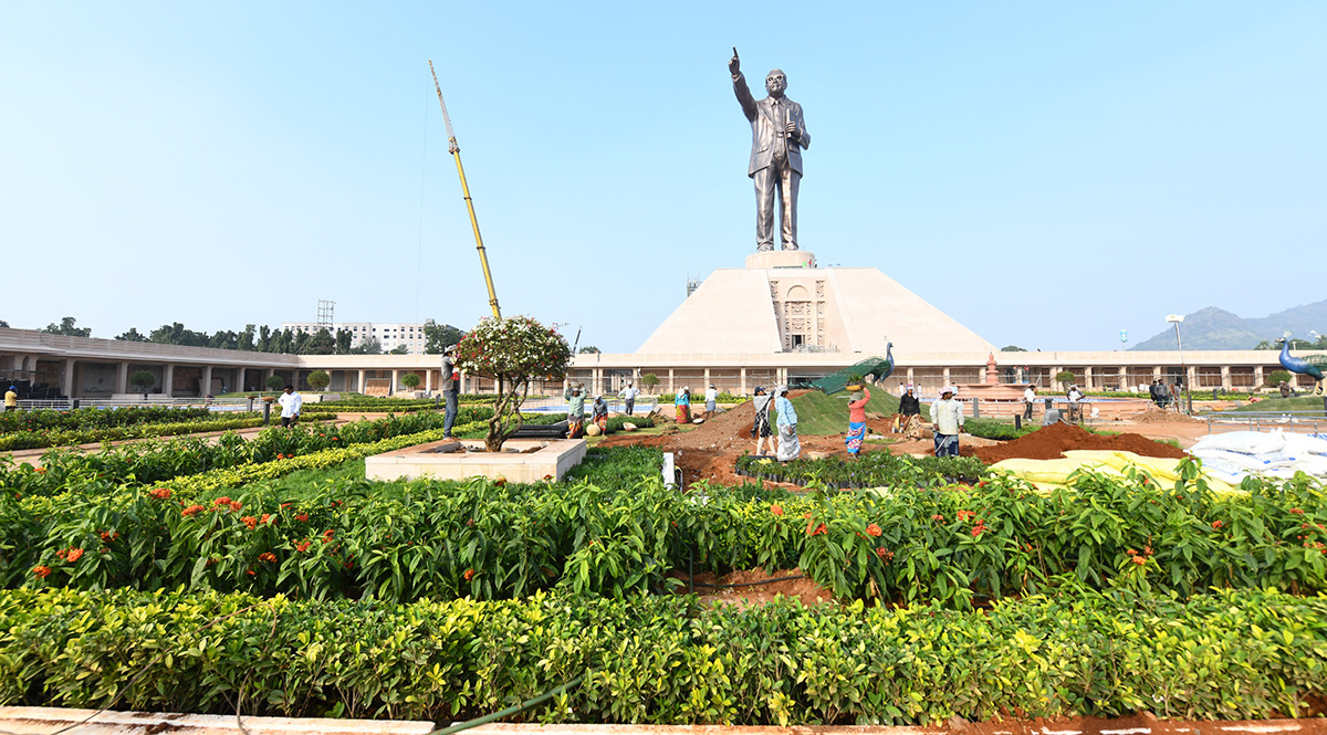 Specials Photos Of Ambedkar Statue In Vijayawada - Sakshi4