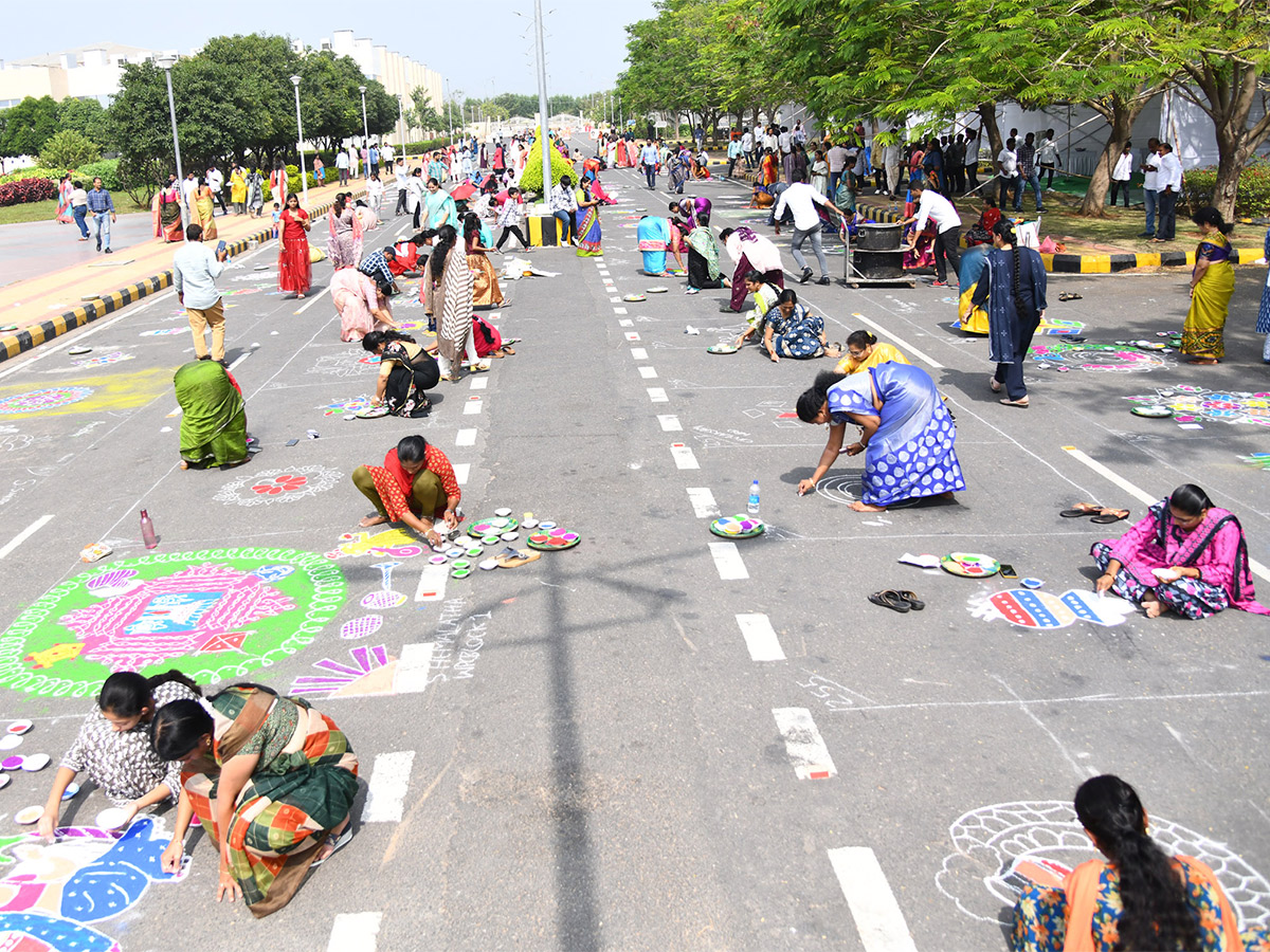 sankranti 2024 celebration at vijayawada - Sakshi12