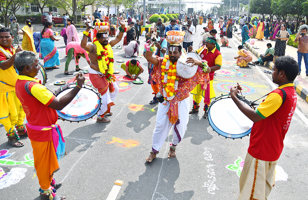 sankranti 2024 celebration at vijayawada - Sakshi24