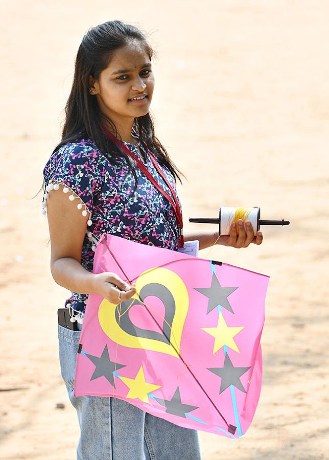 Hyderabad Kite Festival 2024 At Parade Grounds Photos - Sakshi16