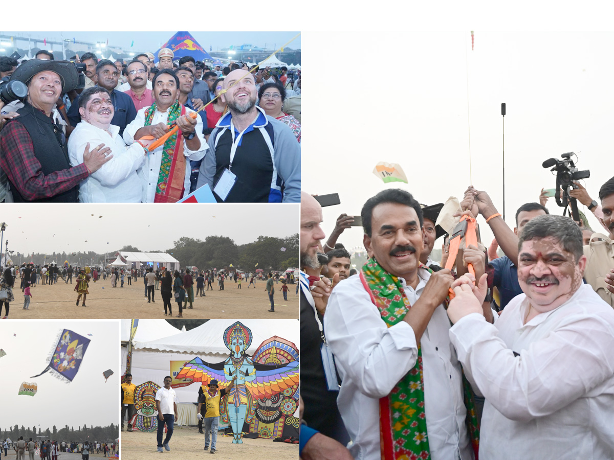 International Kite Festival At Parade Grounds At Hyderabad Photos - Sakshi1