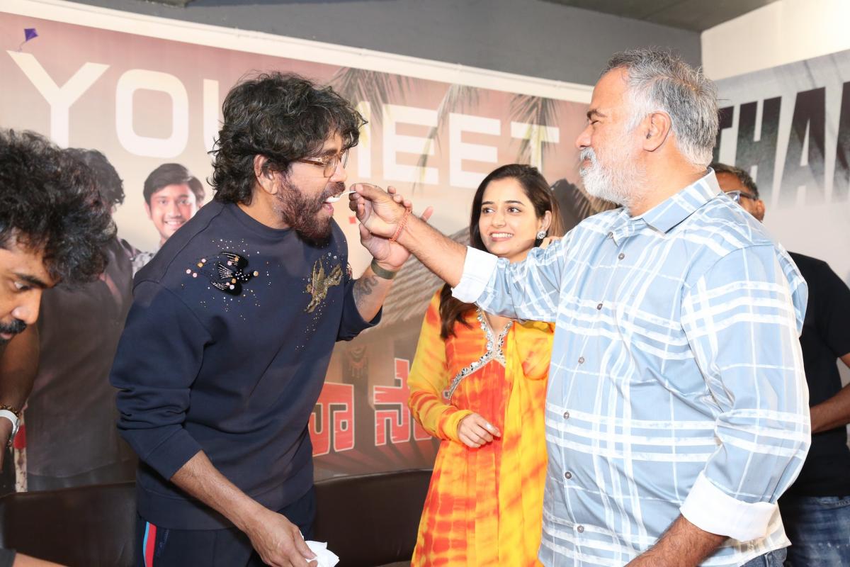 Nagarjuna Akkineni at Naa Saami Ranga Thank You Meet HD Photos - Sakshi21