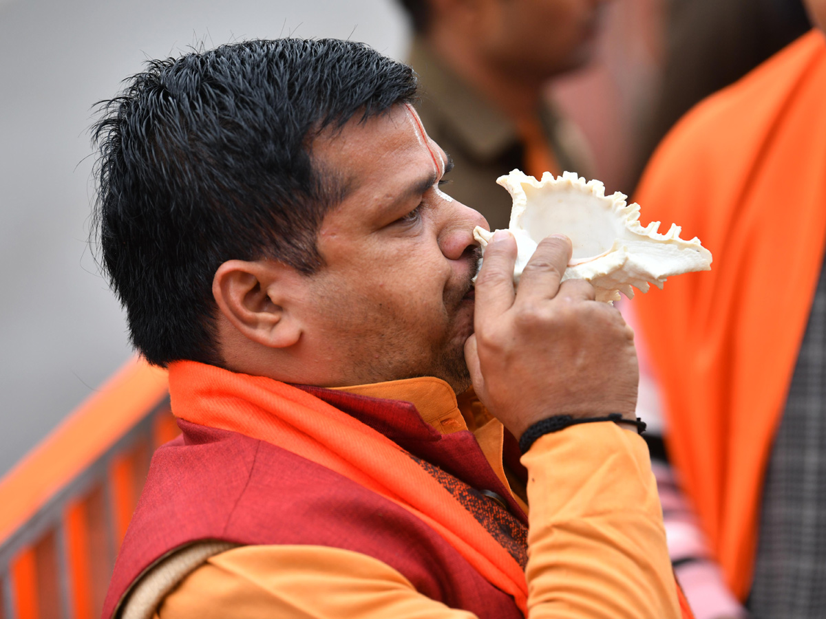  Construction work of Ayodhyas Ram Mandir in full swing as consecration ceremony nears Photos - Sakshi11