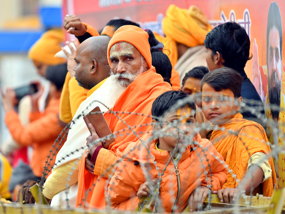  Construction work of Ayodhyas Ram Mandir in full swing as consecration ceremony nears Photos - Sakshi13