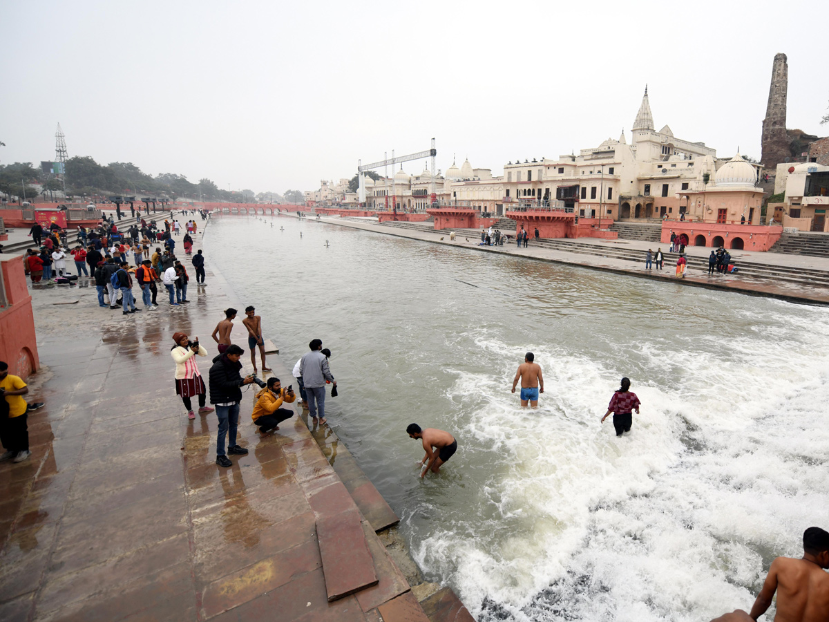  Construction work of Ayodhyas Ram Mandir in full swing as consecration ceremony nears Photos - Sakshi23