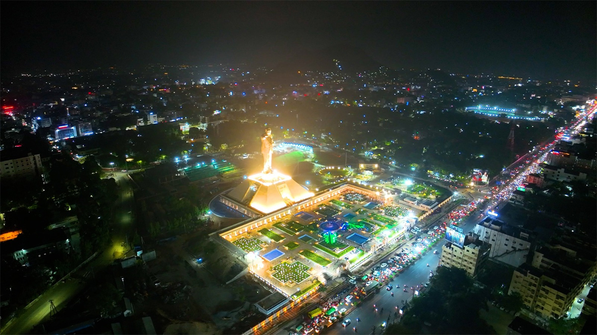 ambedkar statue at vijayawada - Sakshi12