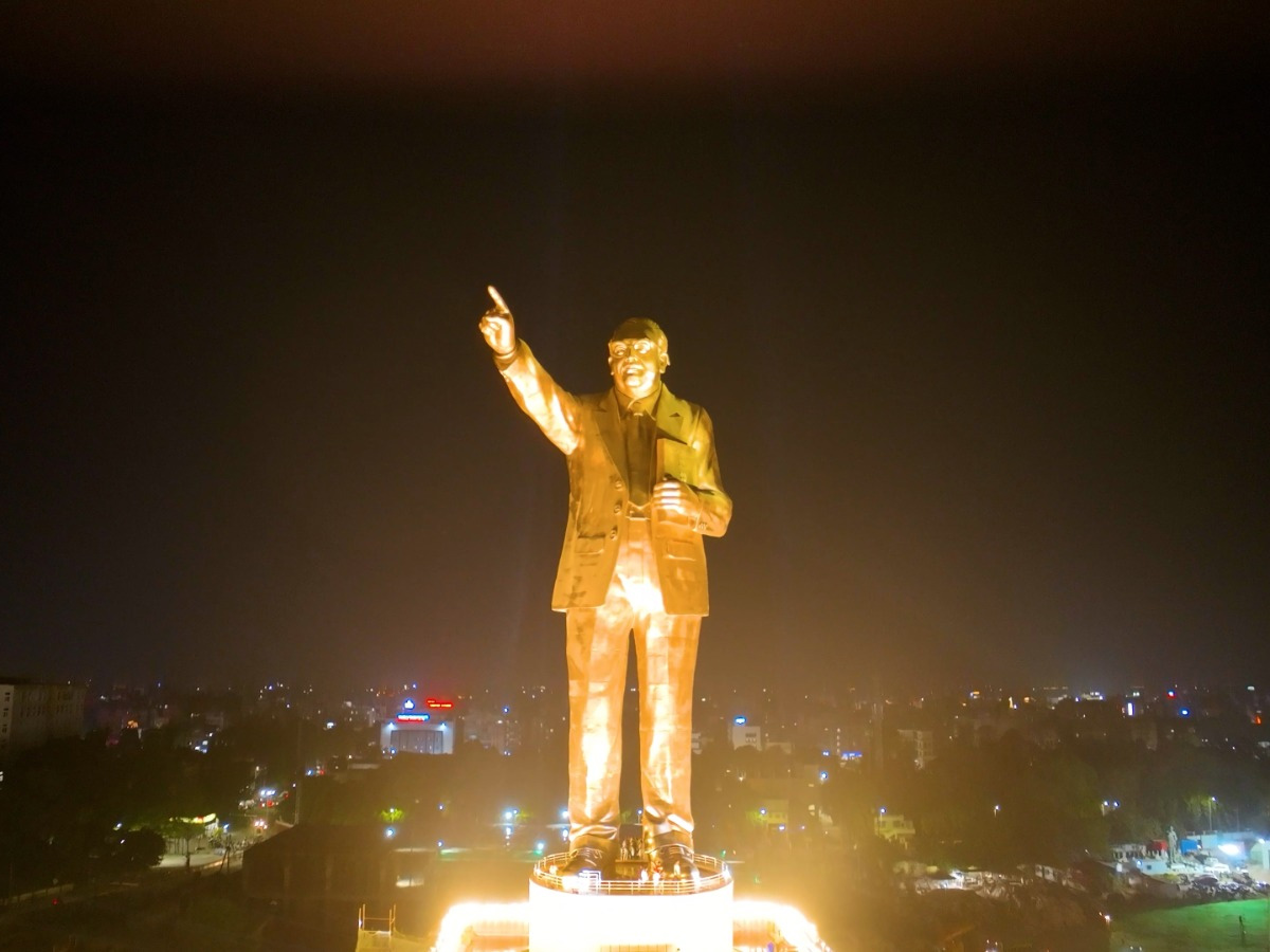 ambedkar statue at vijayawada - Sakshi2