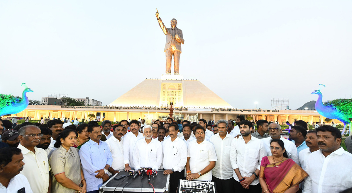 Vijayawada BR Ambedkar Statue Special Photos - Sakshi50