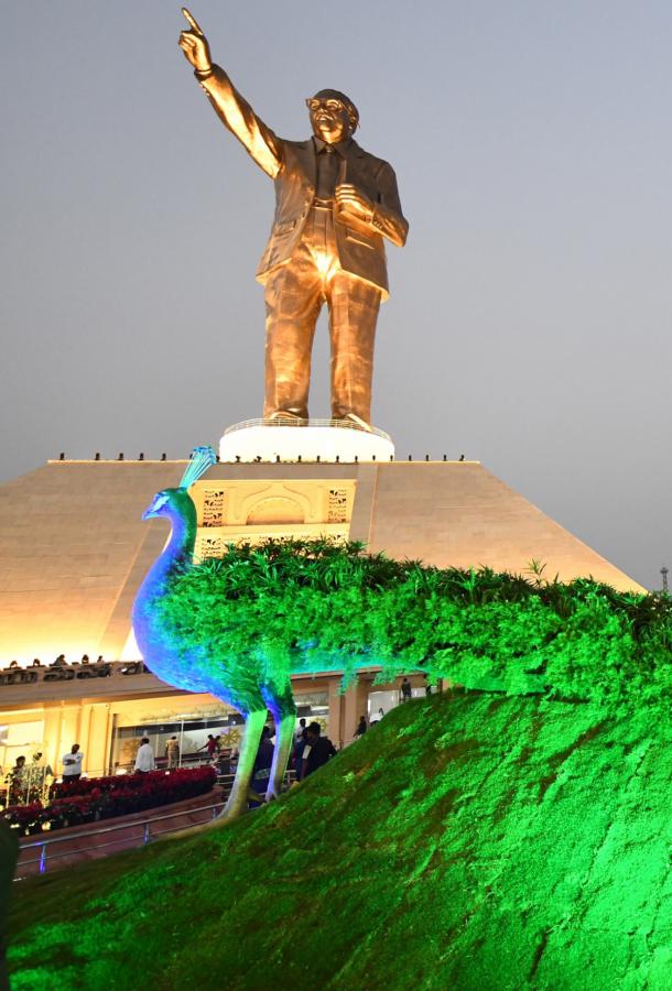 Vijayawada BR Ambedkar Statue Special Photos - Sakshi43