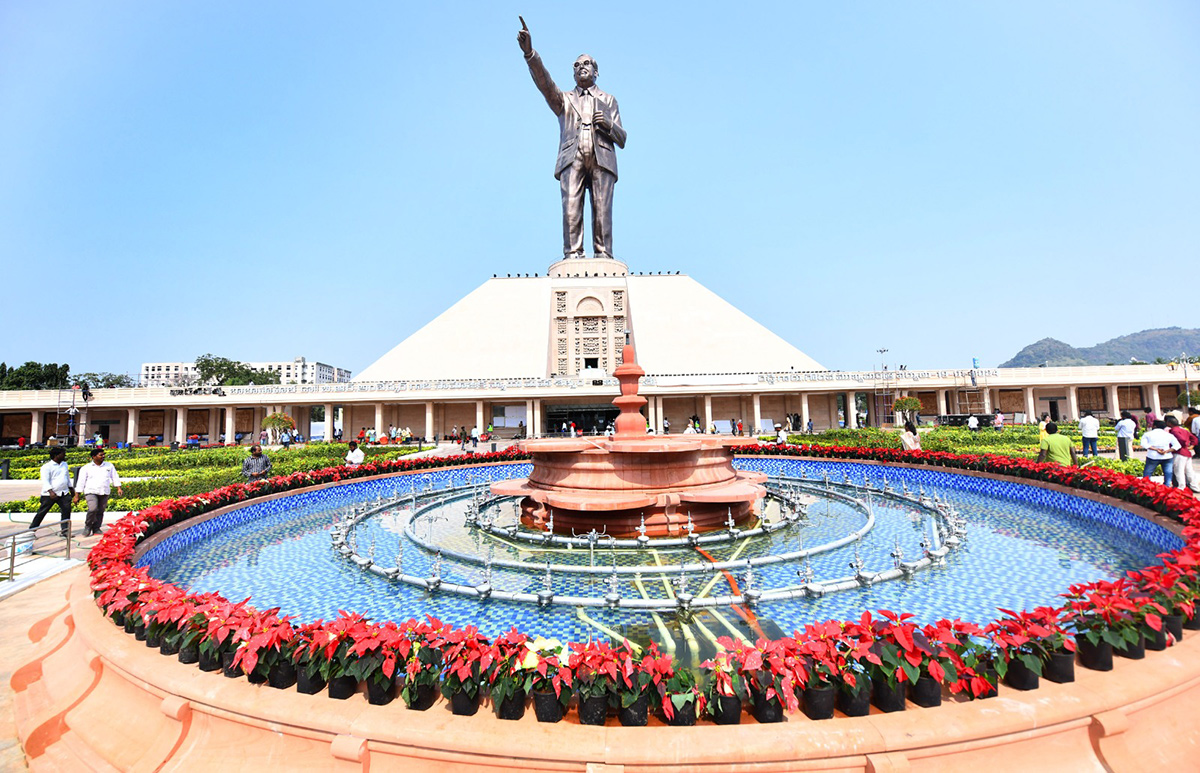 Vijayawada BR Ambedkar Statue Special Photos - Sakshi44