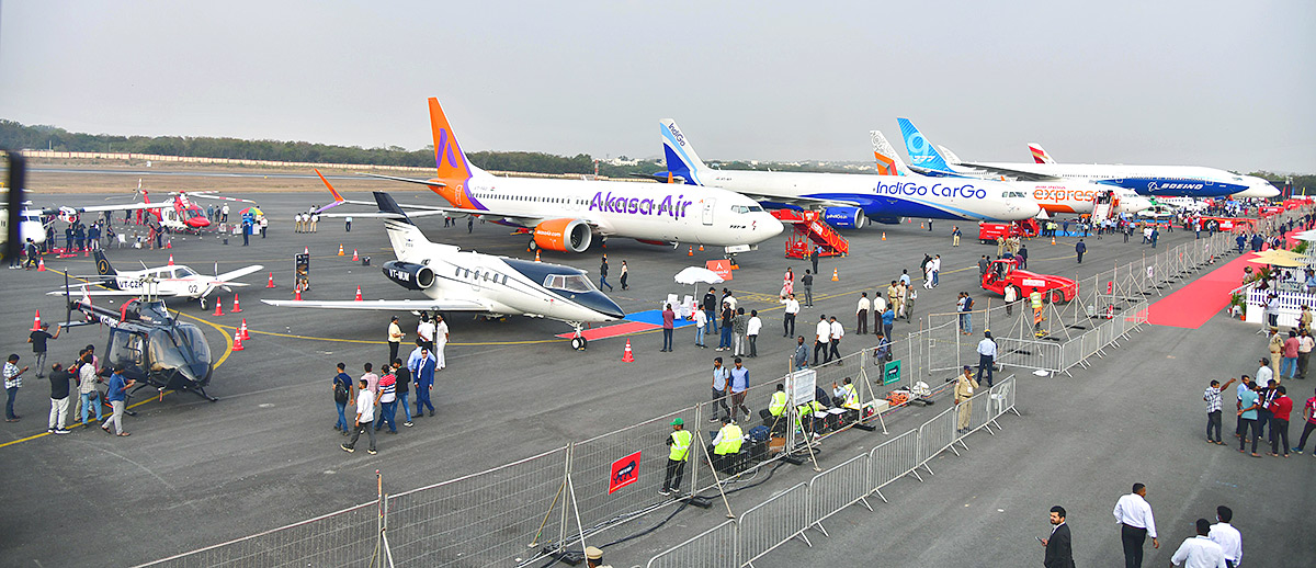 Wings India Airshow 2024 at Begumpet Airport in Hyderabad Photos - Sakshi71