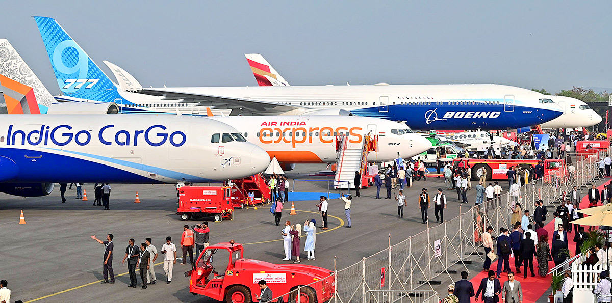 Wings India Airshow 2024 at Begumpet Airport in Hyderabad Photos - Sakshi89