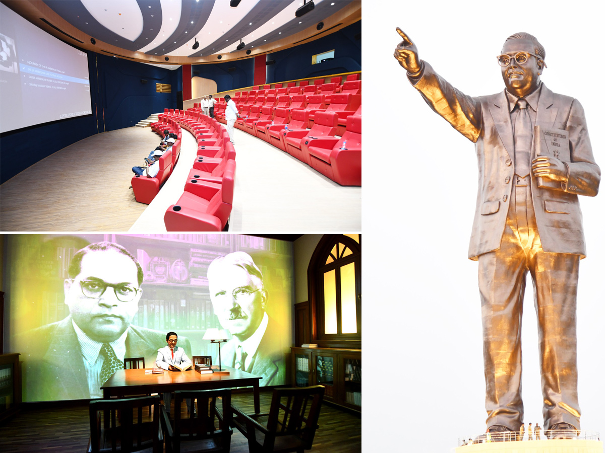 Vijayawada BR Ambedkar Statue Special Photos - Sakshi1